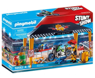 PLAYMOBIL Pokaz kaskaderski: Namiot serwisowy - 1014270 - zdjęcie 1